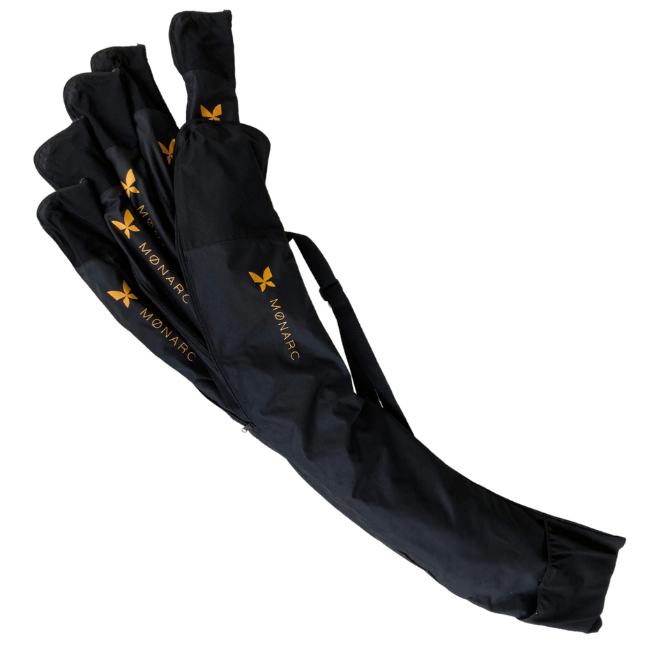 Große MØNARC®-Transporthülle für 5 bis 7 Paar Nordic-Walking-Bögen