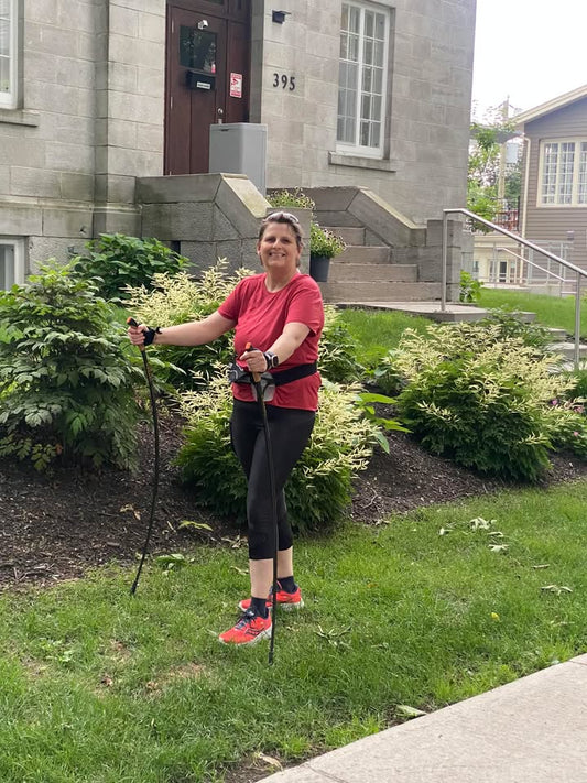 Mønarc nordic walking au Canada ave...
