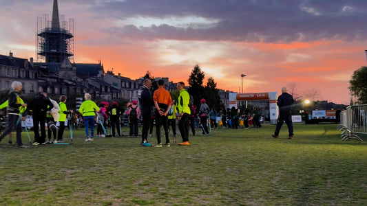 🏁 Le départ de la marche nocturne ...