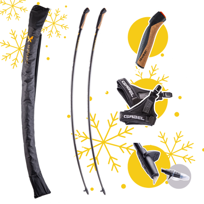 MØNARC® Ready-to-Walk Set – 100 % Carbon Nordic-Walking-Bögen