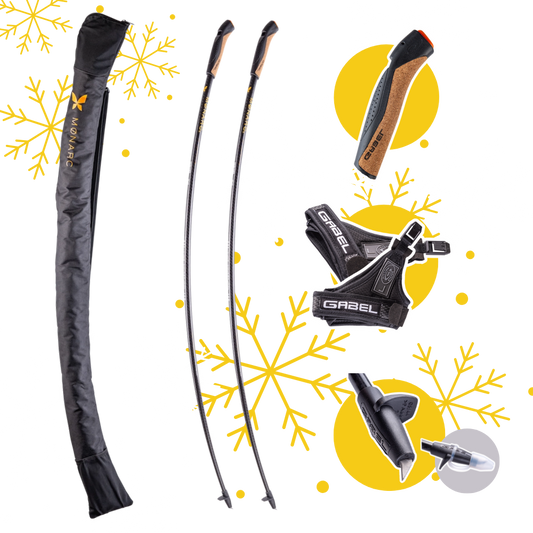 MØNARC® Ready-to-Walk Set – 100 % Carbon Nordic-Walking-Bögen
